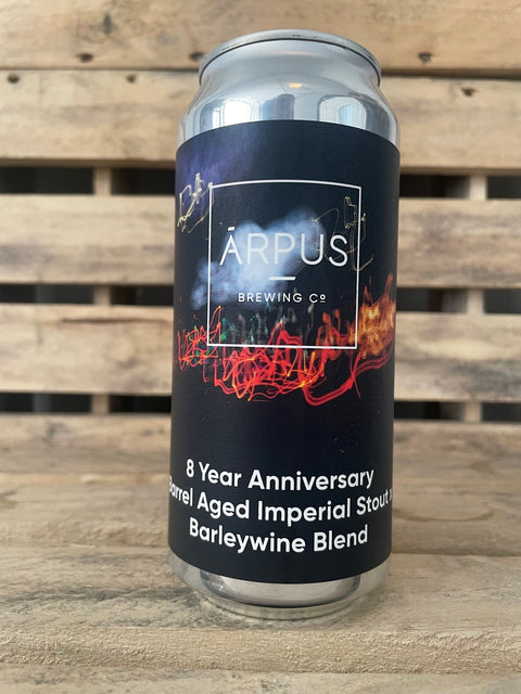 Arpus 8 Year Anniversary BA Imperial Stout x Barleywine Blend 12%