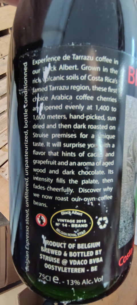 Struise Black Albert Costa Rica Espresso Vintage 2015 (13%)