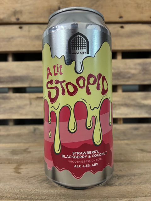Vault City A Lil Stoopid: Strawberry, Blackberry & coconut 4,5%