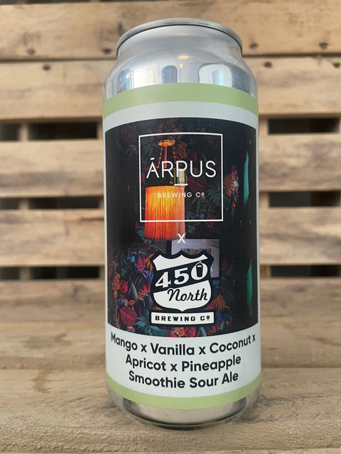 Colab. 450 North // Mango x Vanilla x Coconut x Apricot x Pineapple Smoothie Sour 4,5%