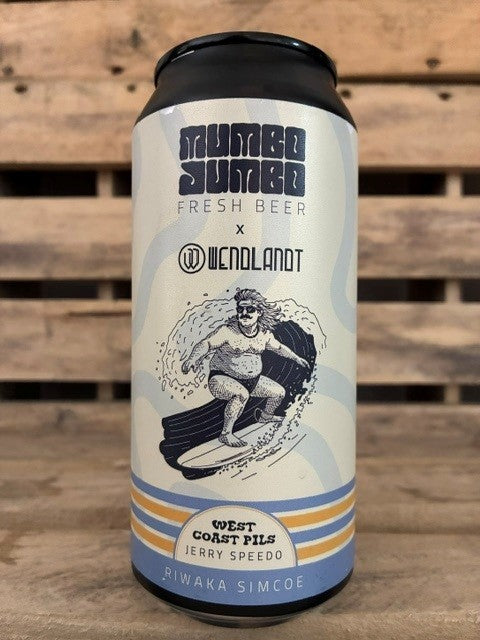 Mumbo Jumbo colab. Wendlandt / West Coast Pils Jerry Speedo 5,5%