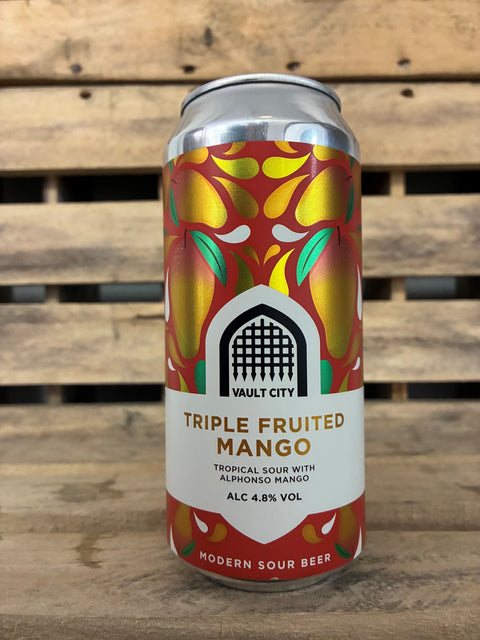 Vault City Triple Fruited Mango 4,8% (lata 44cl)