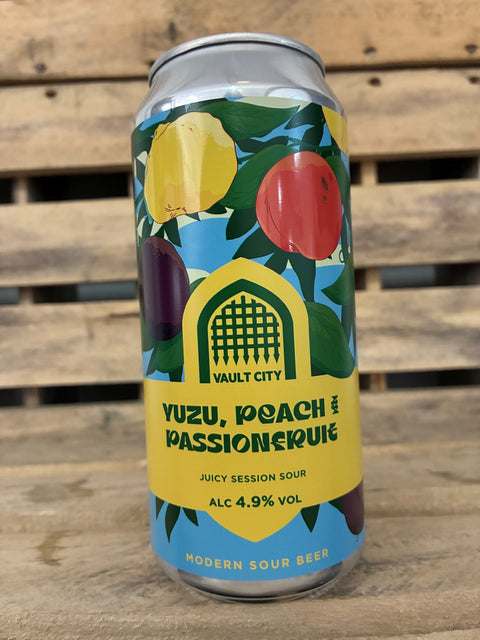 Vault City Yuzu, Peach & Passionfruit 4,9%