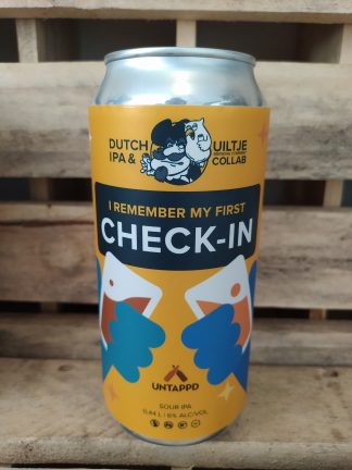 I Remember my first check-in colaboración Untappd - Zombier