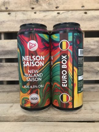 EuroBox Belgica Colab. Browar Nok Nelson Saison 6,5% - Zombier