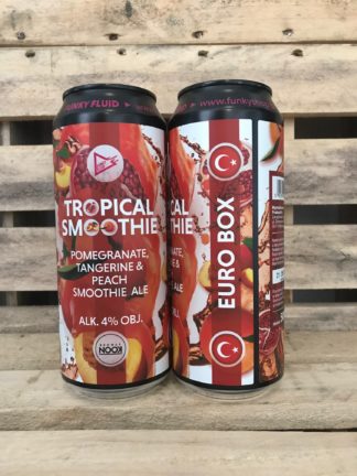 EuroBox Turquia Colab. Browar Nok Tropical Smoothie: Pomegranate, Tangerine & Peach Fruit 4% - Zombier