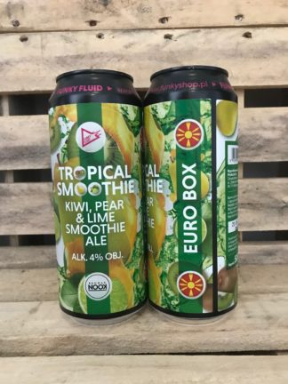 EuroBox Macedonia Colab. Browar Nok Tropical Smoothie: kiwi pear & lime Fuit 4% - Zombier