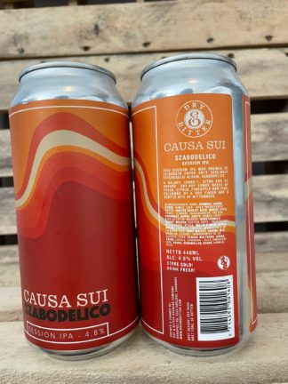 Causa Sui Szabodelico Session IPA 4,8% BBF 90322 - Zombier