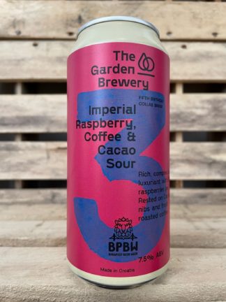 Colab. BPBW Imperial Raspberry Coffee & Cacao Sour 7,5% - Zombier