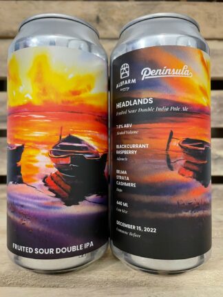 Colab. Peninsula  Headlands Fruited Sour DIPA 7,8% BBF 15122022 - Zombier