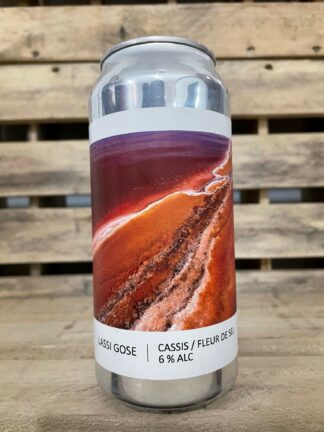 Lassi Gose  Cassis  Fleur de Sel Gose 6% - Zombier