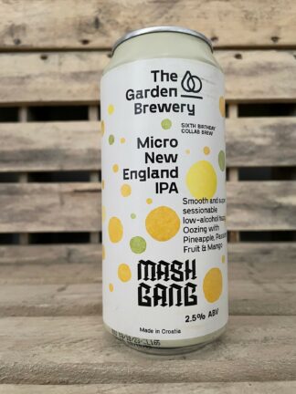 Colab. Mash Gang. Micro New England IPA 2,5% - Zombier