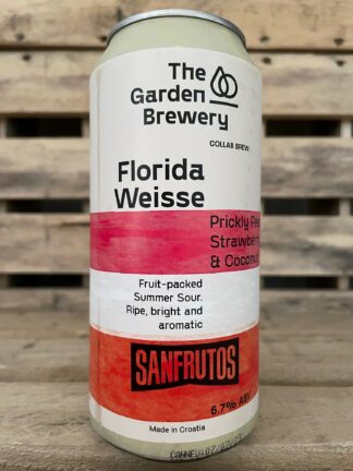 Colab Sanfrutos  Florida Weisse Prickly Pear Strawberry & coconut 6,7% - Zombier