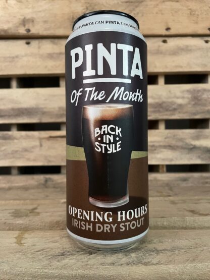 Opening Hours Irish Dry Stout 4,5%