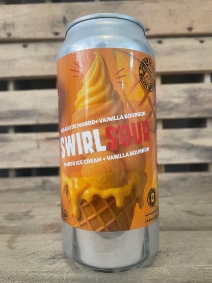 Swirl Sour Mango Ice Cream + Vanilla Bourbon sour 5%
