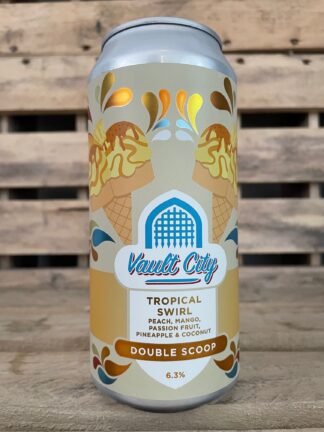 Tropical Swirl Peach, Mango, Passionfruit, Pineapple & coconut Double Scoop Sour 6,3%