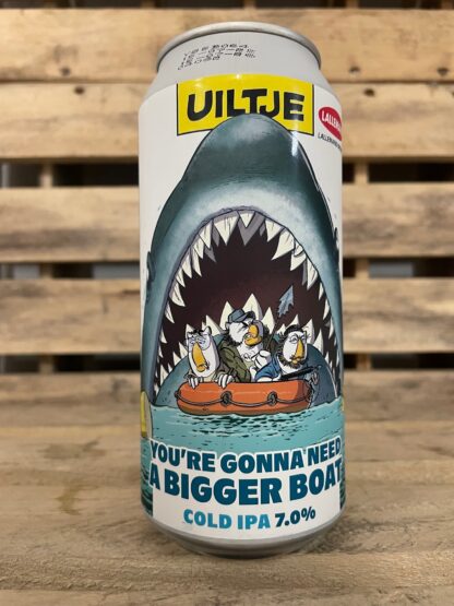 Colab. Lallemand // You´re gonna need a bigger boat Cold IPA 7%