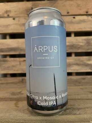 DDH Citra x Mosaic x Rakau cold IPA 6,5%